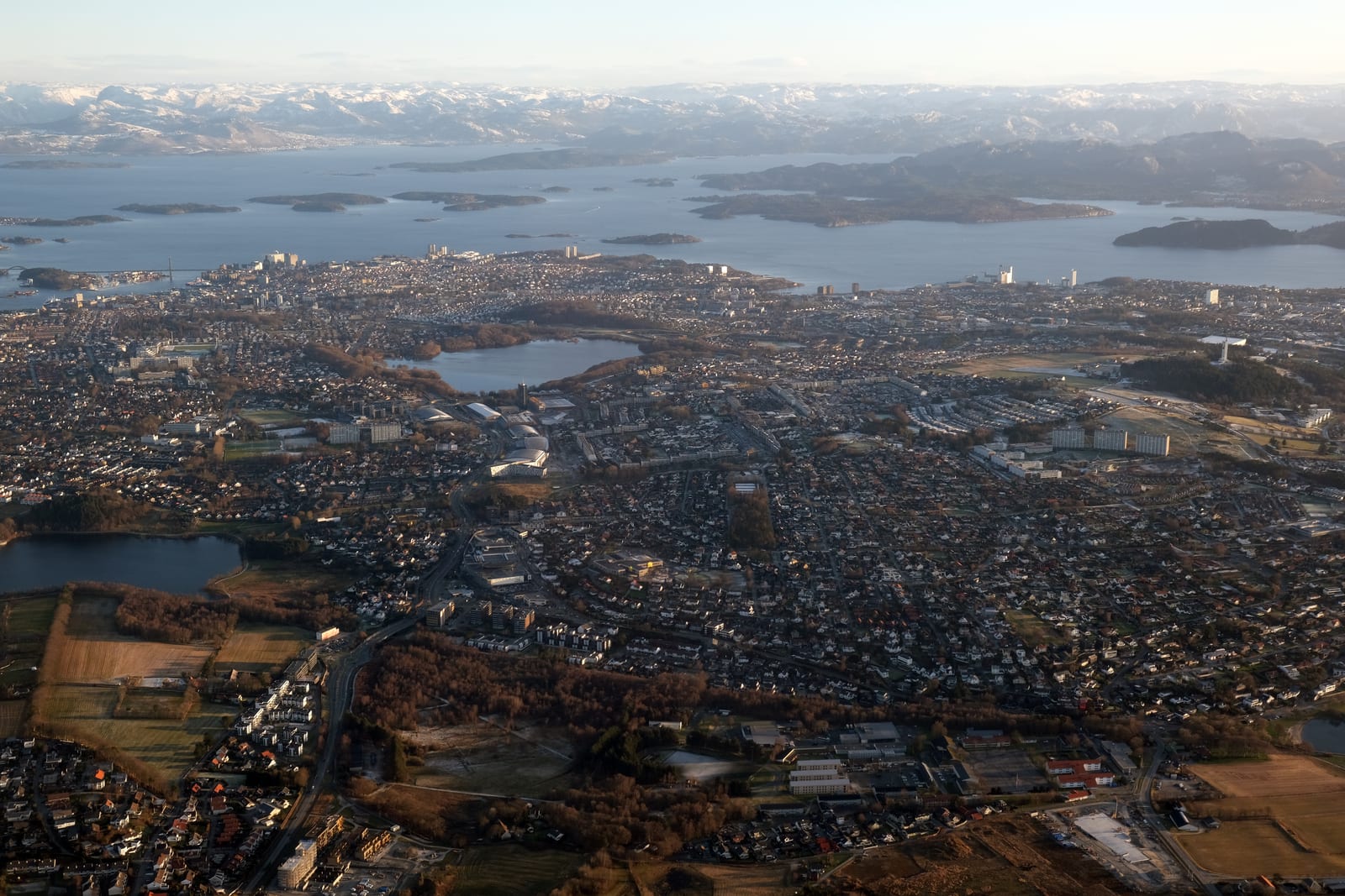 Stavanger sett fra luften