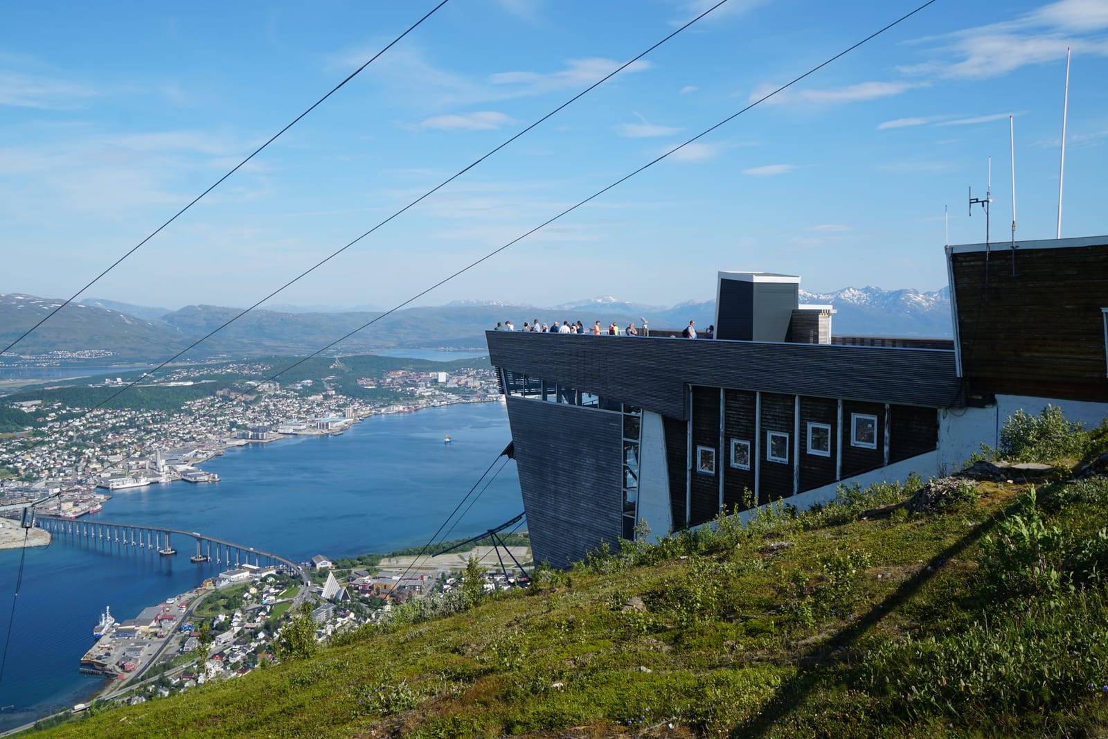Tromsø sett fra Fjellheisen